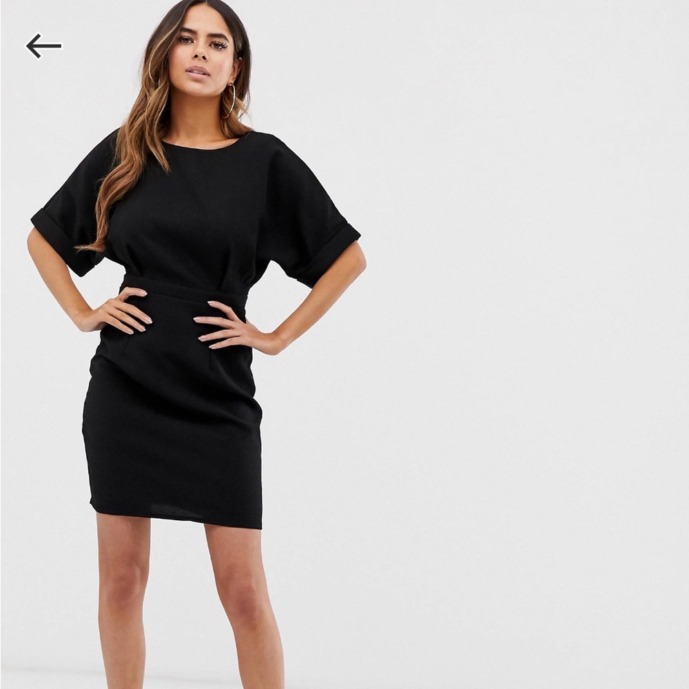 ASOS Little Black Dress “Wiggle Mini Dress”